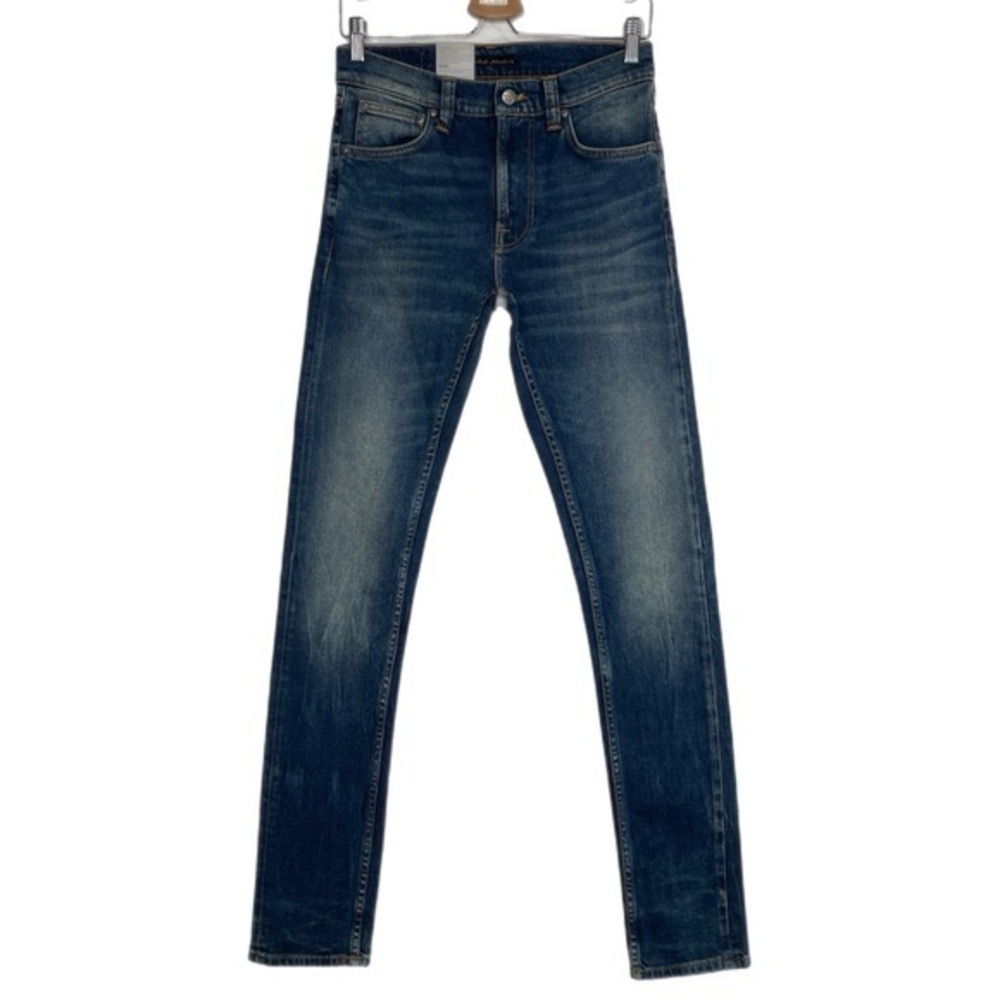 Nudie Lean Dean Jeans Organic Cotton Slim Fit Jeans Size 27x34
